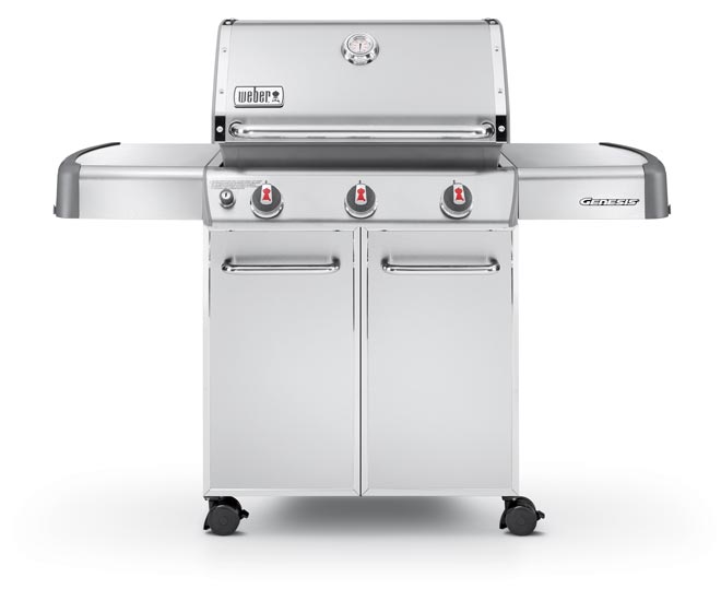 Weber Genesis S-310 stainless steel gas bbq grill