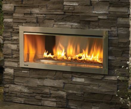 Regency PTO30IST Outdoor Gas Fireplace Firetable