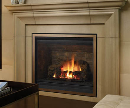 Regency B41XTE Gas Fireplace with bronze face plate